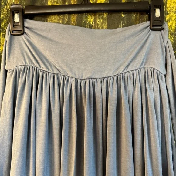 🦋 Purusha People Blue Tansy Butterfly Wrap Skirt – Size Small - Picture 10 of 16